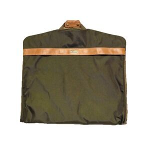 HARTMANN‎ Vintage Garment Bag Nylon Leather Luggage Travel Carry On Suitcase